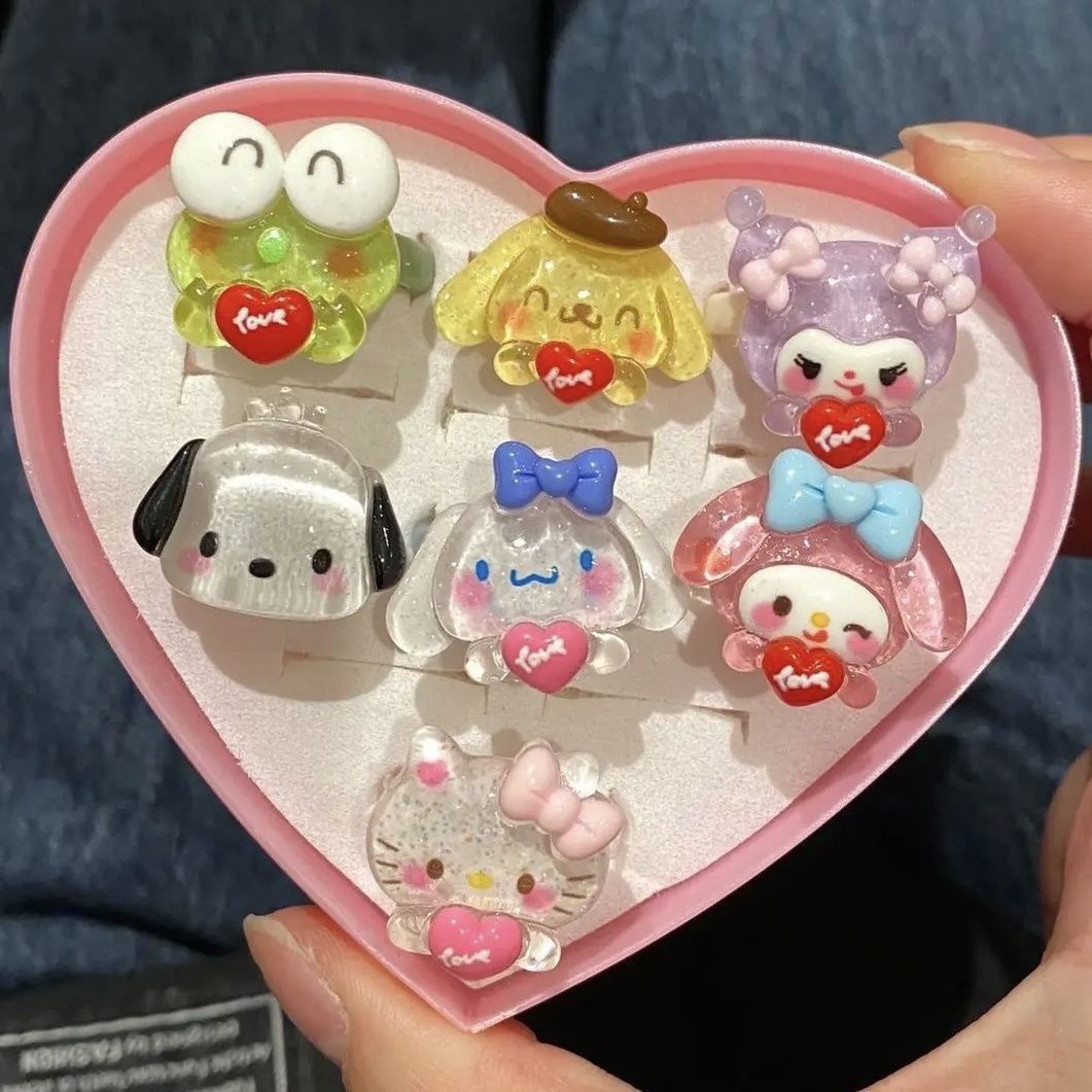 Picture of Kawaii Sanrio Ring Set